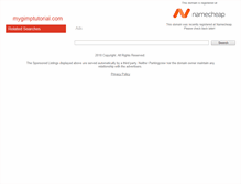 Tablet Screenshot of mygimptutorial.com